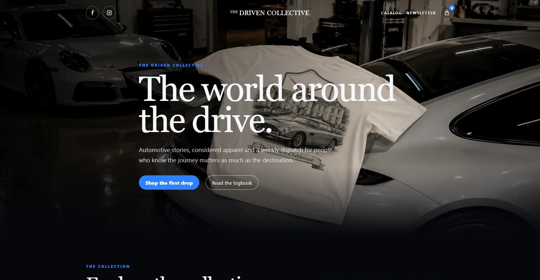 The Driven Collective website