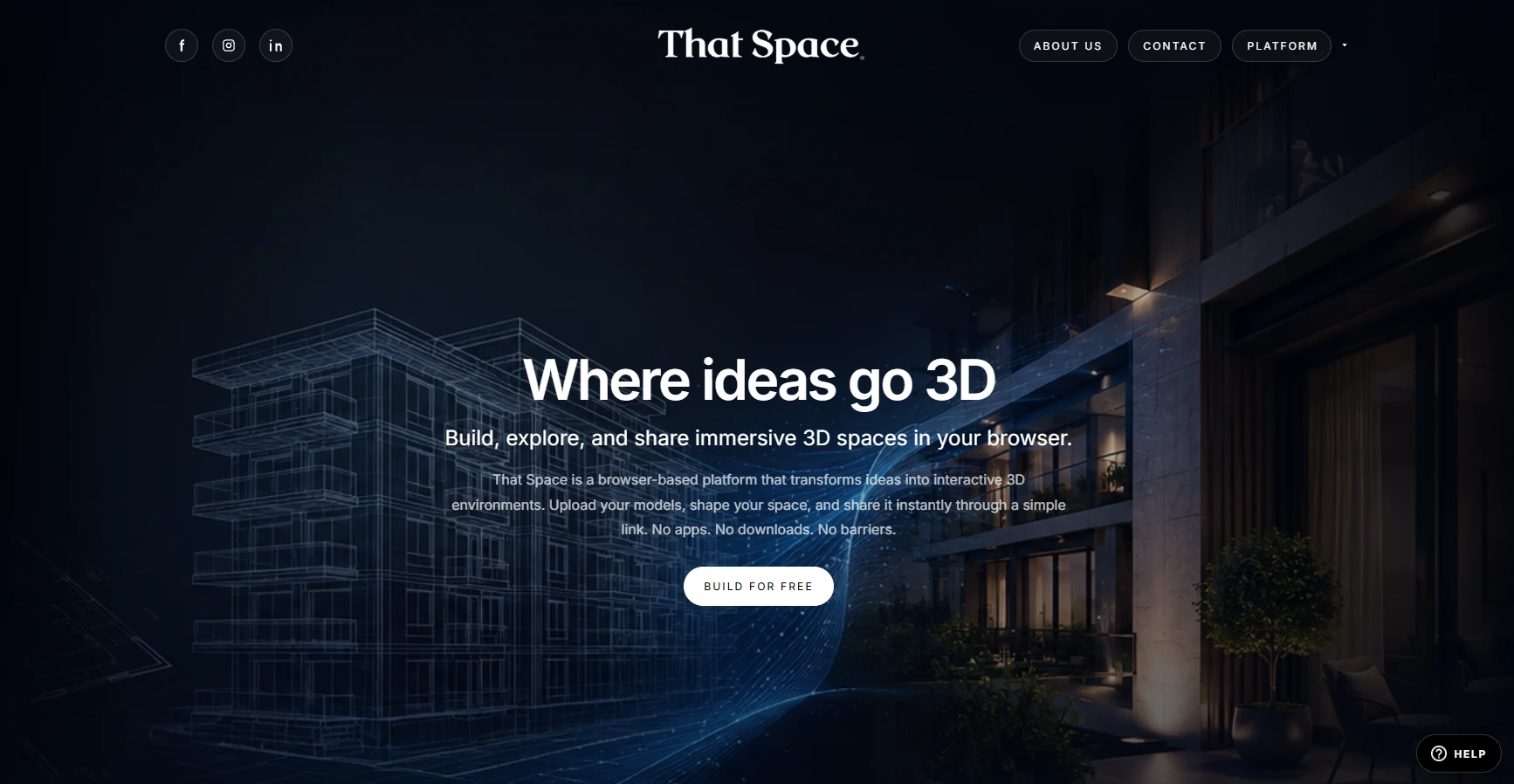 That Space website