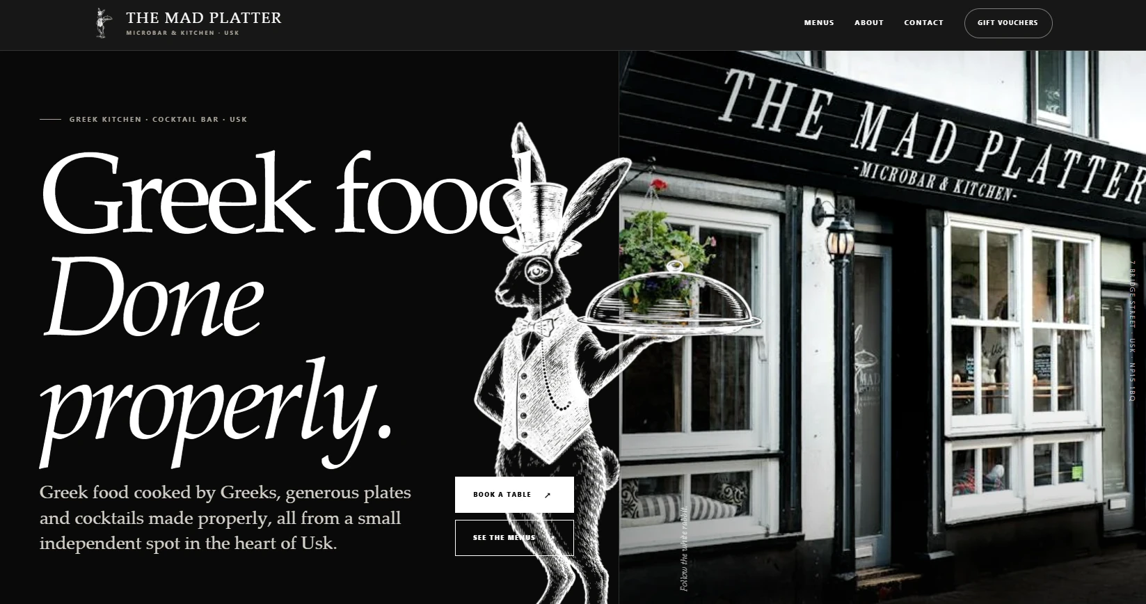 The Mad Platter website